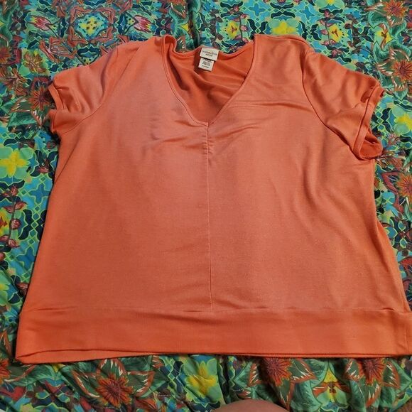 Covington Tops - Womens XL Peach Top 